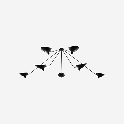 Подвесной светильник Seven-Arm Spider Ceiling Lamp 