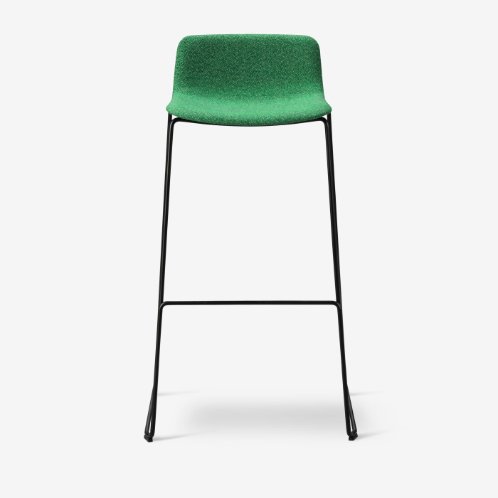 Барный стул Pato Sledge Stool в обивке, Fredericia
