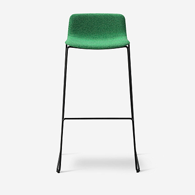 Барный стул Pato Sledge Stool в обивке 