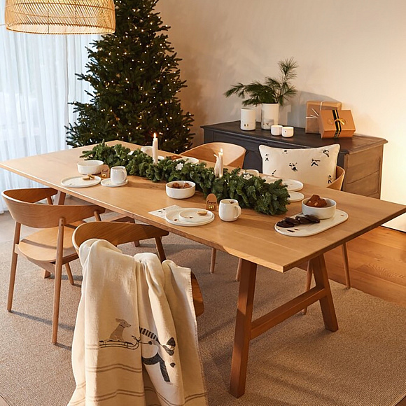 Плед Snowy Day — Dog Sled, Räder