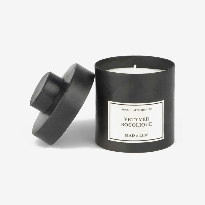 Свеча ароматизированная Vétyver Bucolique, MAD et LEN