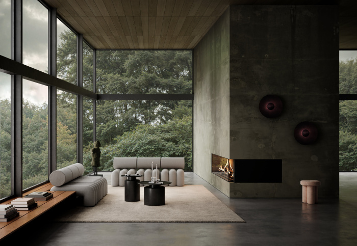 Журнальный столик Pillar Table Low, 101 Copenhagen