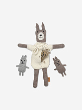 Набор детских игрушек Lee Merino Rabbit Family, Ferm Living