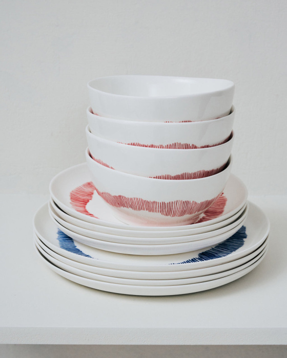 Набор посуды из 12 предметов Full Set 12 pieces White Feast, Serax