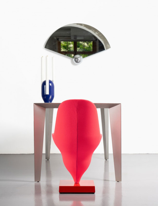 Настенное зеркало Sphera Fan mirror, Moustache