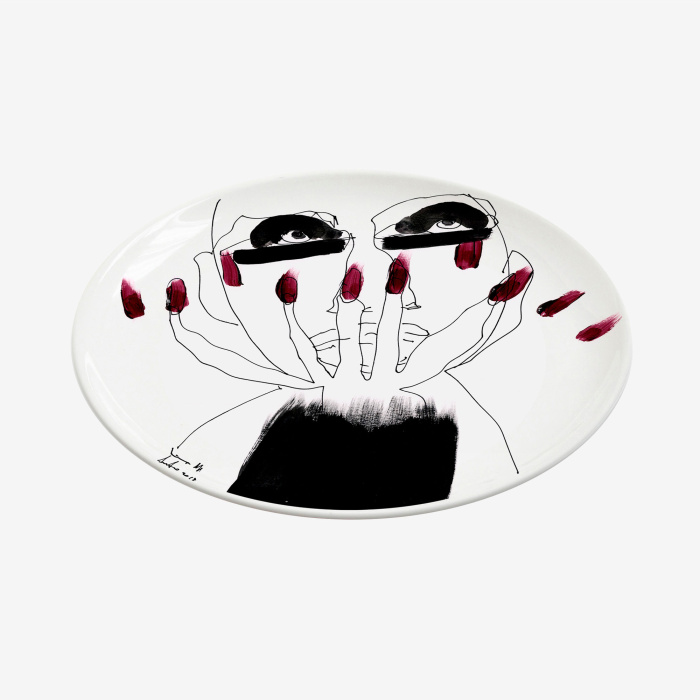 Декоративная тарелка Mirror, Kiasmo