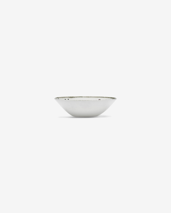 Набор из 2-х глубоких чаш Low Bowl Fiore Rosa Midnight Flowers by Marni, Serax