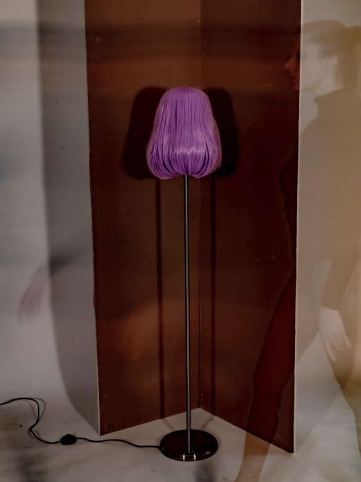 Напольный светильник Scalp standing lampshade lilac, Gnilmydkcab