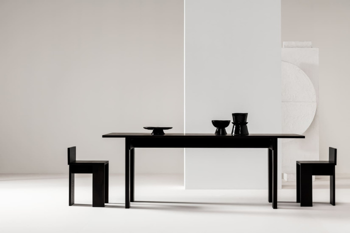 Стол Table Rectangular 02 Ebony Jeanne, Serax