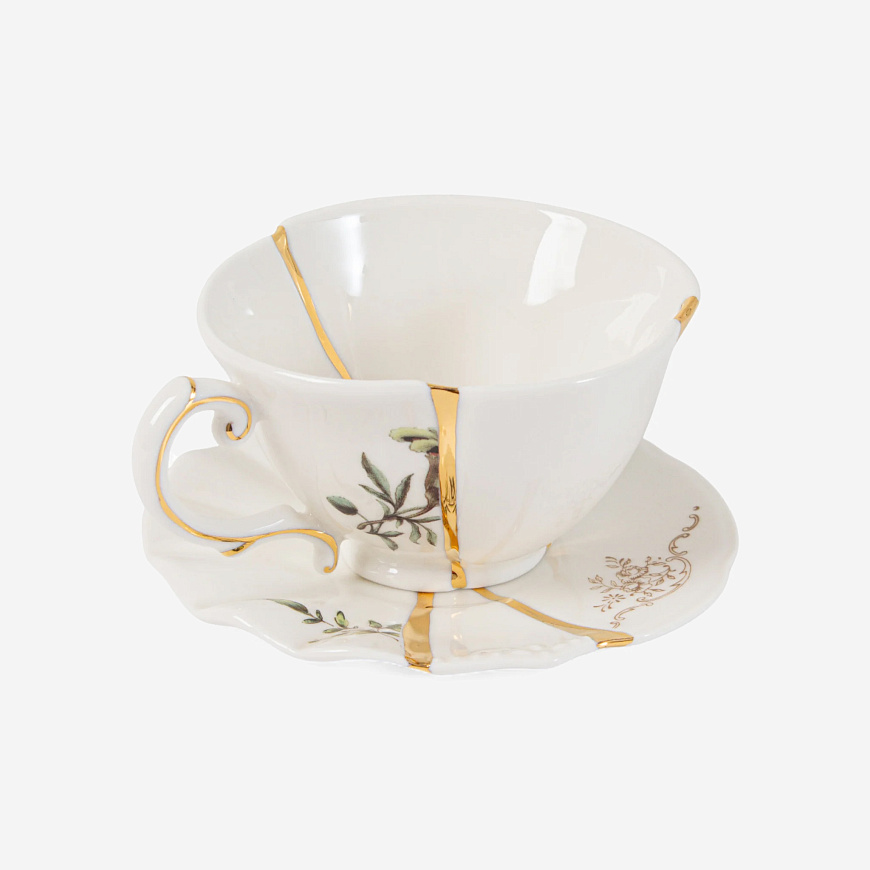 Чайная пара Kintsugi 3, Seletti