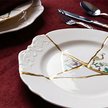 Глубокая тарелка Kintsugi, Seletti