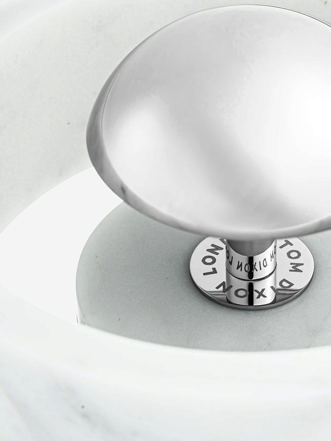 Настольная лампа Stone Portable Silver, Tom Dixon