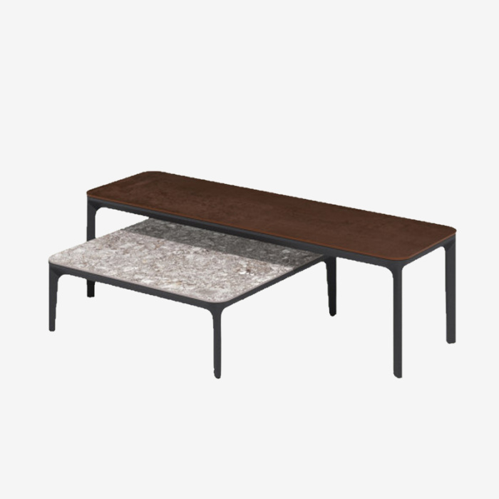 Уличный журнальный столик Slim coffee table ceramic, Sovet Italia