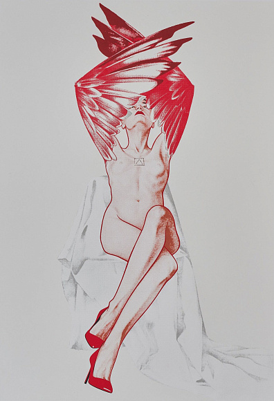 Шелкография «Умеренность», Masha Yankovskaya