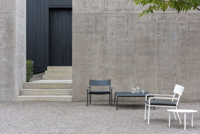 Уличное кресло Lounge Chair August by Vincent Van Duysen, Serax