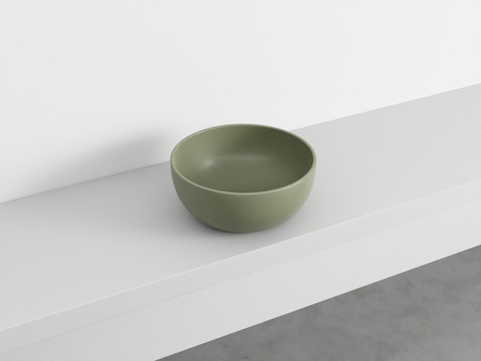 Накладная раковина без перелива Shui On Top Bowl Without Overflow Ø40, Cielo