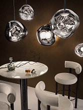Настенный/Потолочный светильник Melt LED Surface Chrome, Tom Dixon