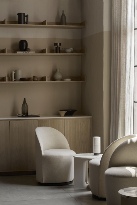 Кресло Tearoom Side Chair, Swivel w/Return, Audo Copenhagen (ex. Menu)