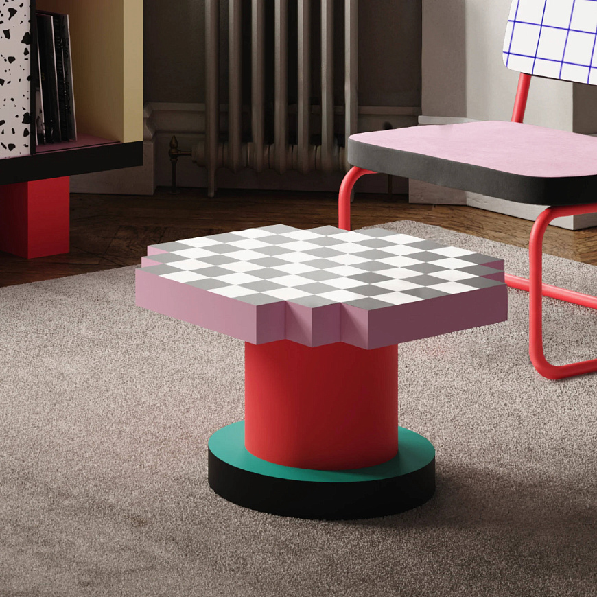 Журнальный стол Supercoffeetable Chessboard, Seletti