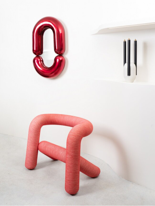 Настенное зеркало Zodiac Bumper mirror M, Moustache