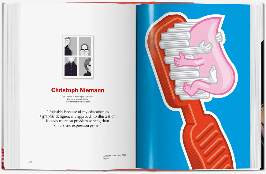 Книга 100 Illustrators (Bibliotheca Universalis), Taschen