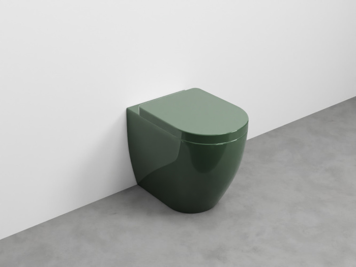 Напольный унитаз Smile Back to Wall WC Rimless безободковый, Cielo