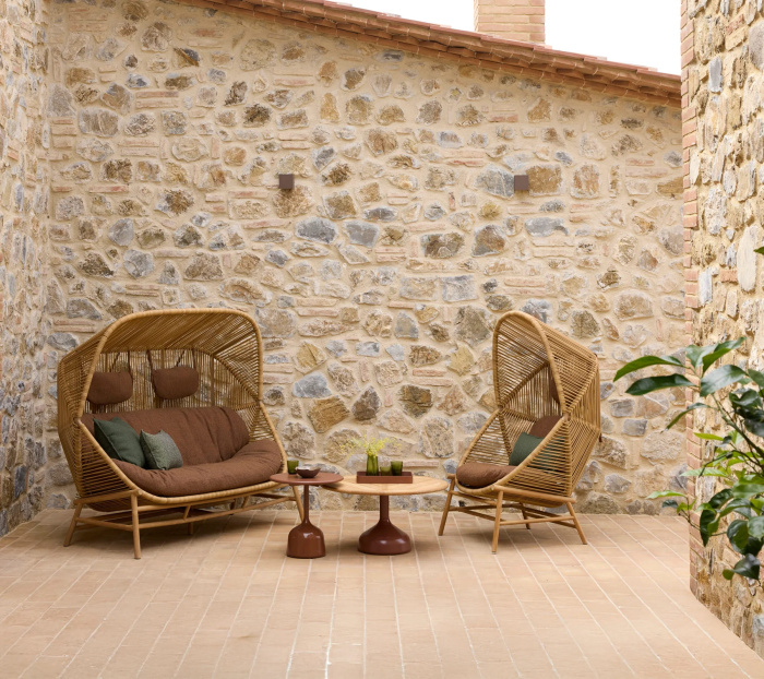 Уличный диван Hive, Cane-Line