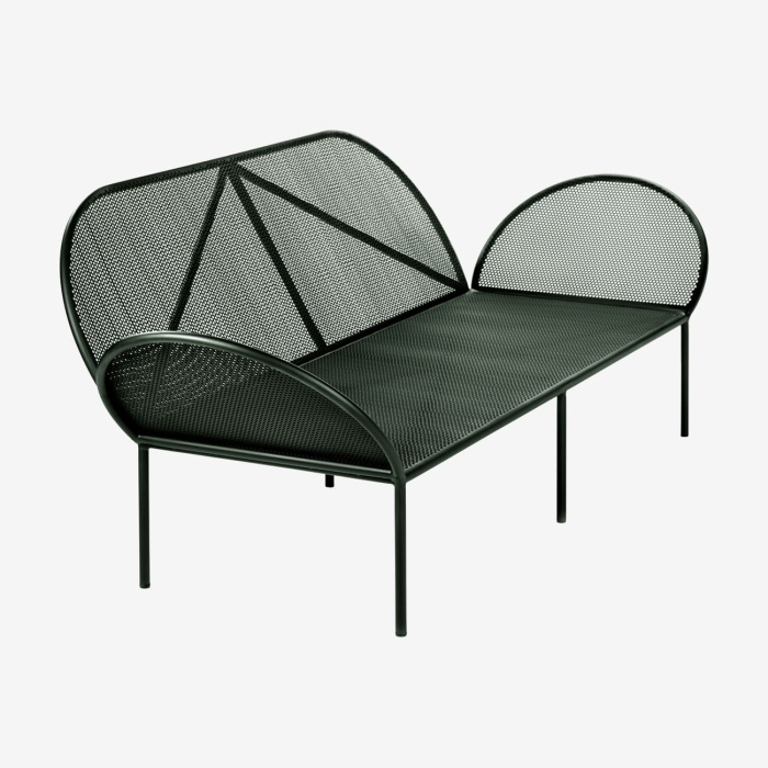 Уличный диван Sofa Fontainebleau Dark Green, Serax