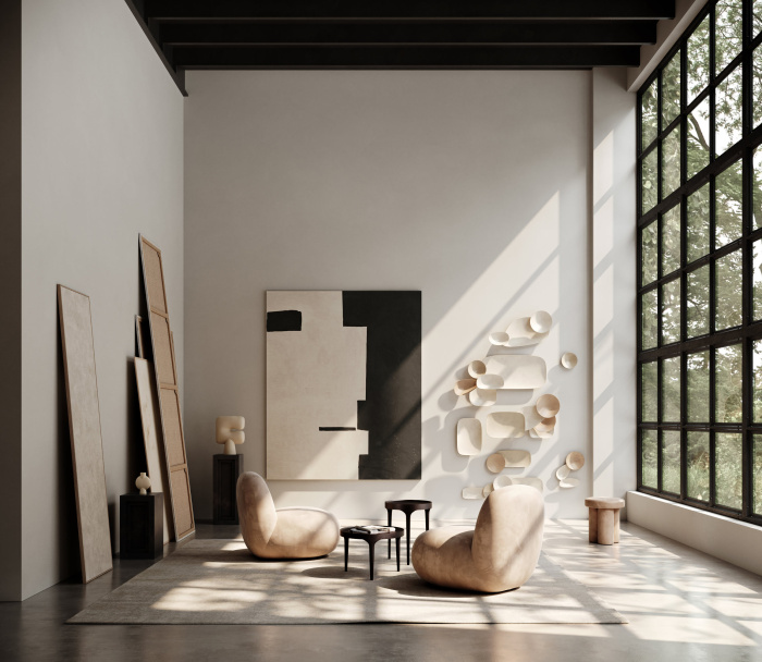 Кресло Toe Chair, Flat, 101 Copenhagen