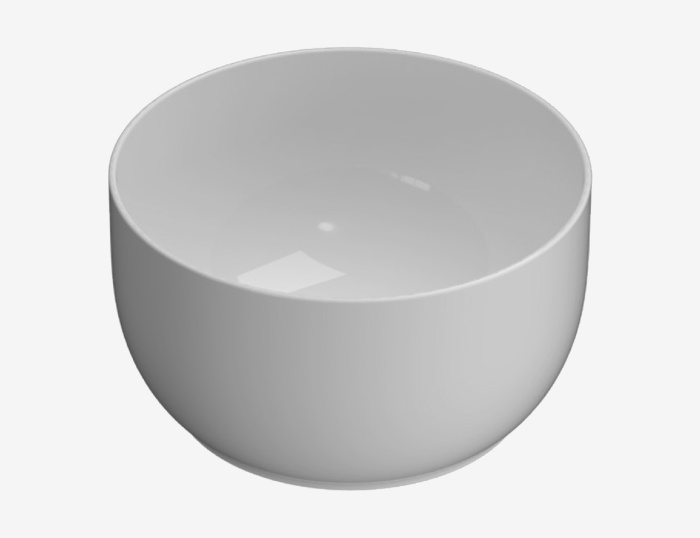 Накладная раковина T-Edge Le Ciotole, Ceramica Globo