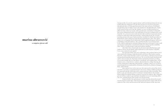 Книга Free Interdisciplinary Performance Lab. Marina Abramovic, Hatje Cantz