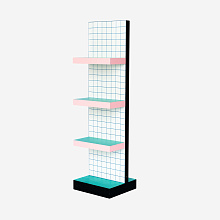 Стеллаж Supershelf Blue Grid, Seletti