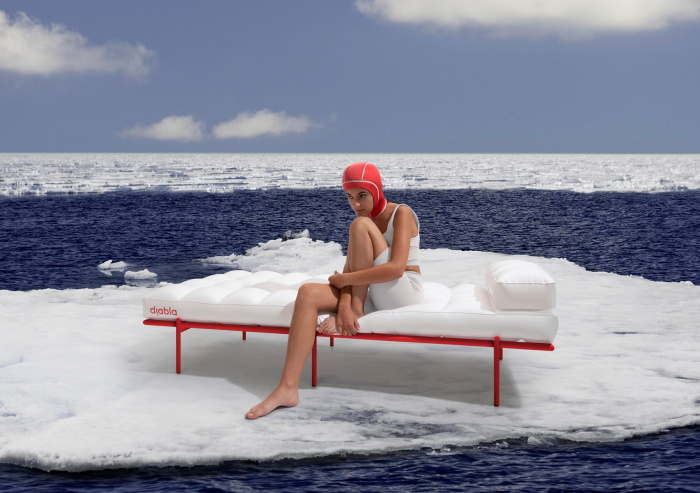 Уличный шезлонг Cacao Chaise Longue, Diabla