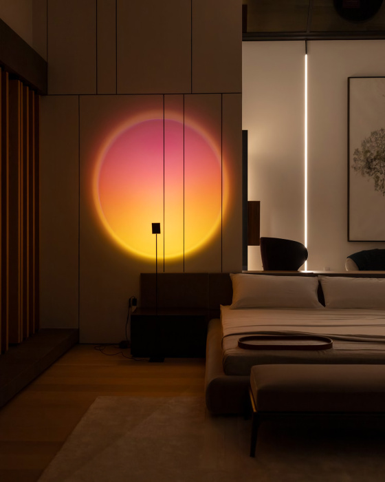 Напольный светильник с поворотным механизмом Halo Vice, Halo Edition