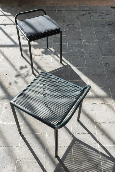 Уличный стул Stool Fontainebleau Dark Green, Serax