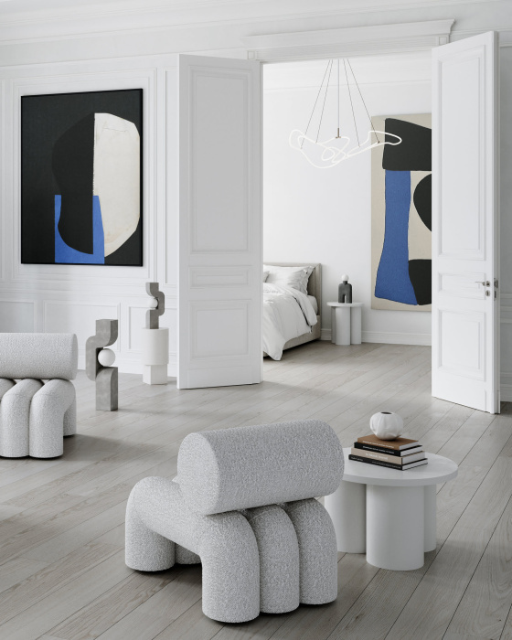 Журнальный столик Big Foot Table Tall, 101 Copenhagen