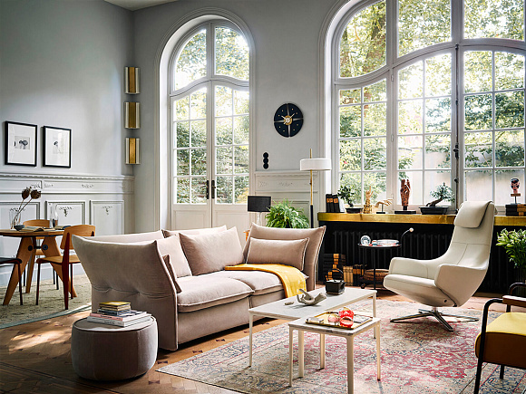 Настенные часы Petal Clock, Vitra