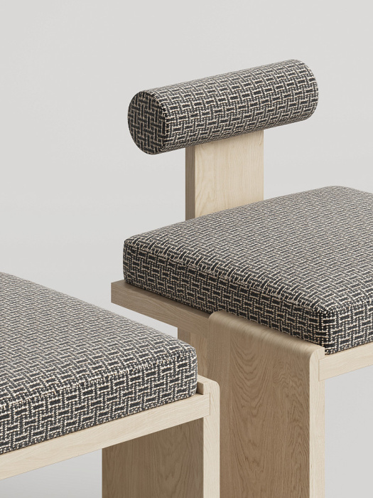 Стул Scroll Chair, MODÉNATURE