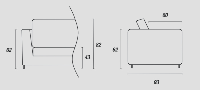 Диван Kanaha, Ditre Italia
