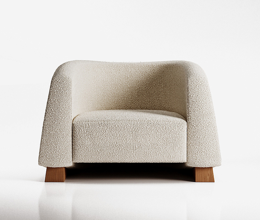 Кресло Komo Armchair, MODÉNATURE