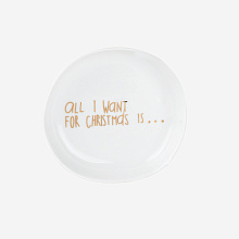 Декоративное блюдо All I want for Christmas is…, Räder