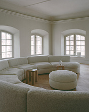 Пуф Coda Ottoman Round, New Works