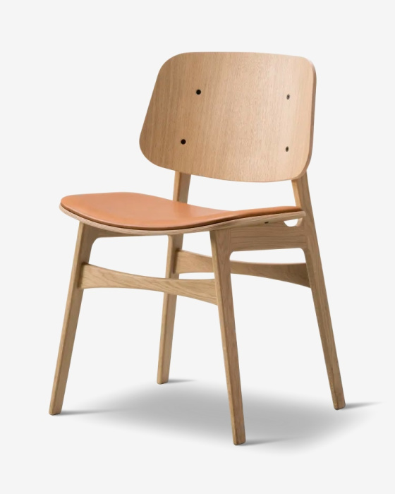 Стул Søborg Wood base Chair, Fredericia