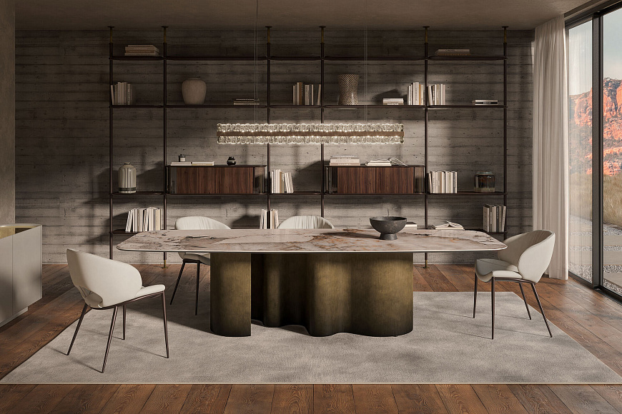 Обеденный стол Papel, Cattelan Italia