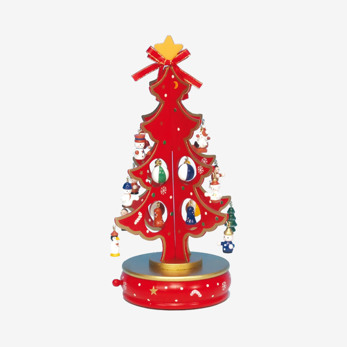 Музыкальная шкатулка-карусель Christmas tree, Musicboxworld
