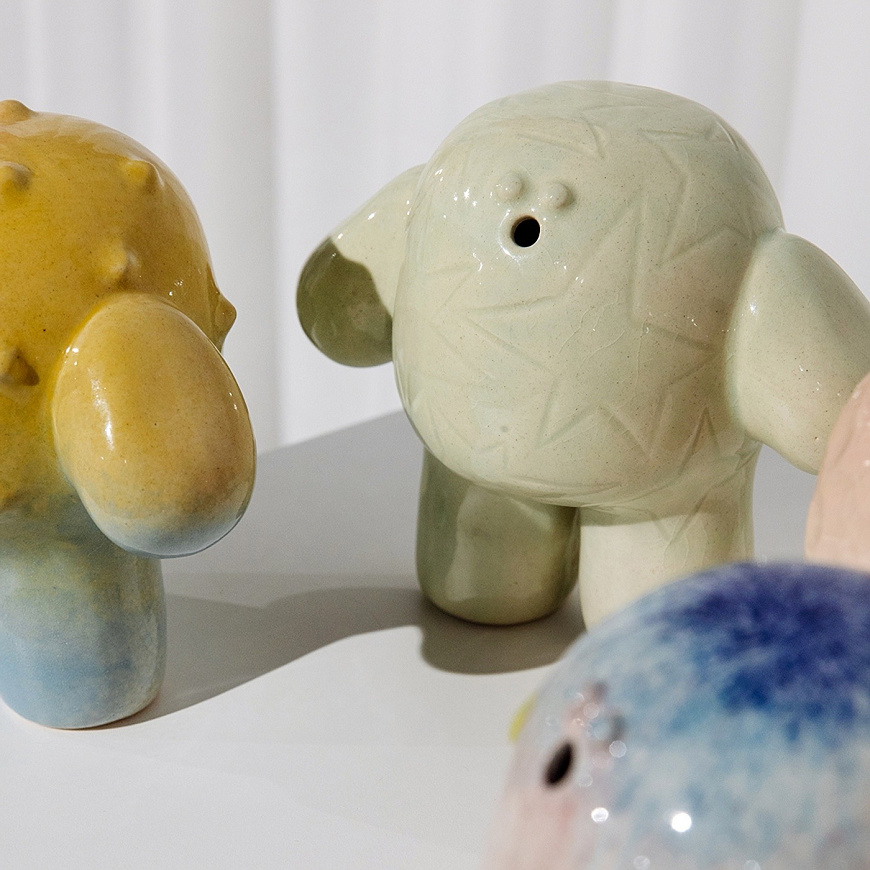 Скульптура Blob Mossling, Yana Sakhno