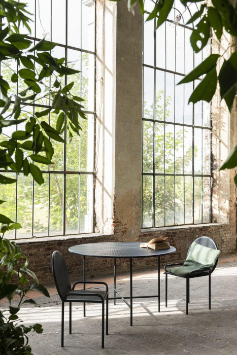 Уличный стол Table Round Fontainebleau Dark Green, Serax