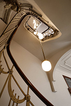 Подвесная люстра Nuvol Chandelier Hilo, vertical, Contain