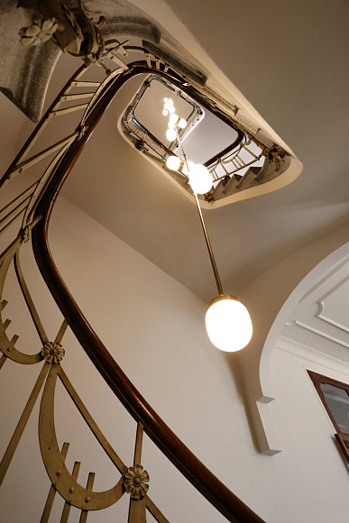 Подвесная люстра Nuvol Chandelier Hilo, vertical, Contain