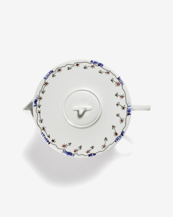 Заварочный чайник Tea Pot Anemone Milk Midnight Flowers by Marni, Serax